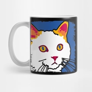 Turkish Van Pop Art - Cat Lover Gift Mug